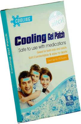 Aitch Cooling Gel Fever Pad or Patch� First Aid Tape