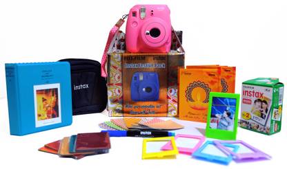 FUJIFILM Instax Mini 9 mini 9 festive pack Instant Camera