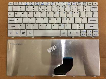 SellZone Laptop Keyboard Compatible For ACER EMACHINES 350 355 EM350 EM355 MINIBOOK NAV50 Internal Standard Laptop Keyboard Compatible with Desktop, Laptop, Mac