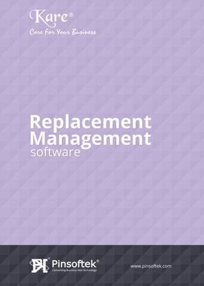 Pinsoftek Replacement Management Software - 4 Users