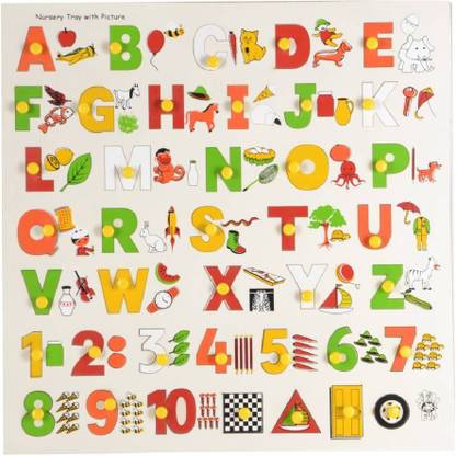 SKILLOFUN Nursery Tray with Picture