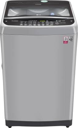 LG 8 kg Inverter Fully Automatic Top Load Washing Machine Silver