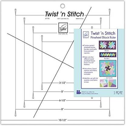 June Tailor Twist 'N Stitch Ruler