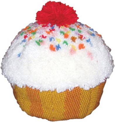 M C G Textiles Huggables Sweet Treats Cupcake Latch Hook Kit