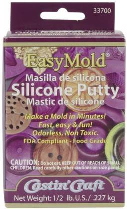 Environmental Technology 1/2-Pound Kit Casting' Craft Easymold Silicone Putty