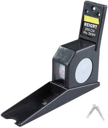 TRP Traders Wall Mounted Stature Scope Height Measuring Scale for School & Clinics Measurement Tape (2 Metric) Measurement Tape