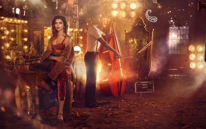 Deepika Padukone Hot Vogue India 2016 ON FINE ART PAPER ON 24X36 LARGE POSTER Photographic Paper