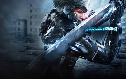 Metal Gear Rising Revengeance ON FINE ART PAPER HD QUALITY WALLPAPER POSTER Fine Art Print