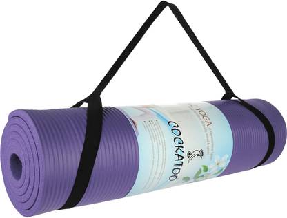 COCKATOO 12 mm yoga mat (colour may vary) Multicolor 12 mm Yoga Mat