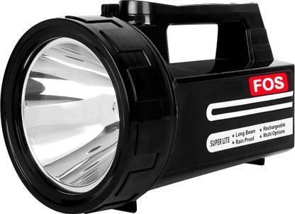FOS LED Search Light 5W 'SUPER LITE' (Range upto 600 mtrs.) Handheld Torch