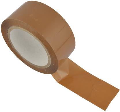 Bapna Brown Adhesive SIngle Sided Tape 48 mm x 130 meter High Strength (Manual)