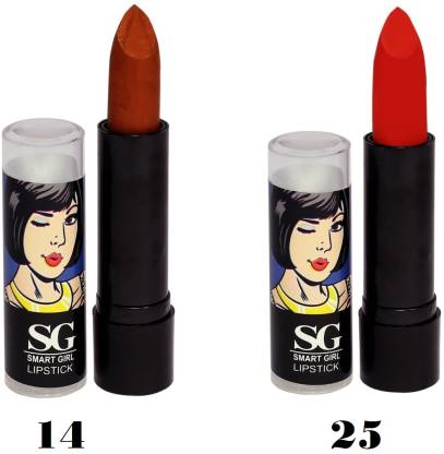 Amura Smart Girl LipStick Set of 2 (14,25)