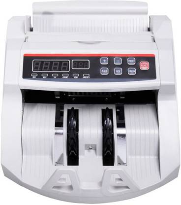 MANIA ELECTRO LCD Display Money Bill Counter Counting Machine Counterfeit Detector UV & MG Cash Bank Detector Note Counting Machine