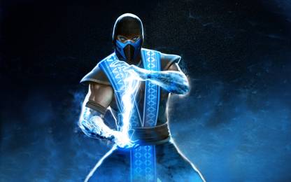 Sub Zero Mortal Kombat 4K ON HI QUALITY LARGE PRINT 36X24 INCHES Photographic Paper