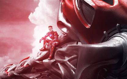 Red Ranger Power Rangers 4K ON HI QUALITY LARGE PRINT 36X24 INCHES Photographic Paper