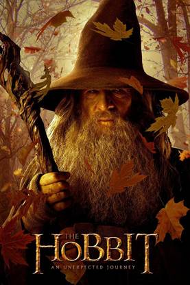The Hobbit Gandalf (2) ON HI QUALITY LARGE PRINT 36X24 INCHES Photographic Paper