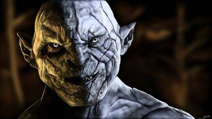 HOBBIT AZOG WALLPAPER ON HI QUALITY LARGE PRINT 36X24 INCHES Photographic Paper