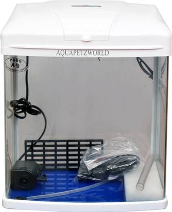 Aquapetzworld SOBO T-28F Aquarium Fish Tank(20L) Cube Aquarium Tank