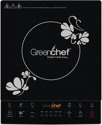 Greenchef 2000 W Induction Cooktop Push Button