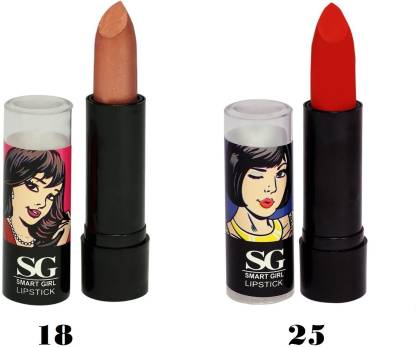 Amura Smart Girl LipStick Set of 2 (18,25)