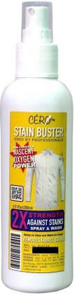 CERO Stain Buster For Clothes 2X STRENGTH to Remove Fabric Stains SPRAY (200ml) Stain Remover