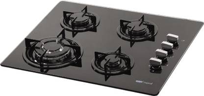 Kaff N 604 BGF Glass Automatic Gas Stove