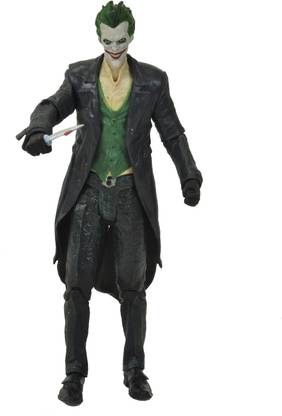 24x7 The Dark Knight Joker ~ 7 Inches ~ Heath Ledger Action Figure ~ Highly Detailed~ Holding A Knife