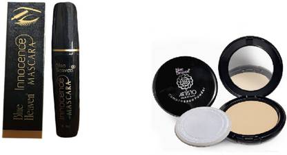 BLUE HEAVEN innocence mascara with artisto compact powder