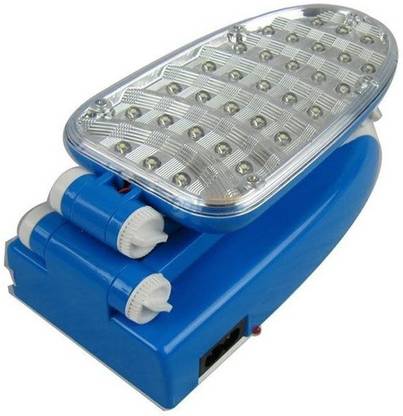 VibeX ™ LED 636 Rechargeable Folding Lamp & Emergency Light Study Lamp