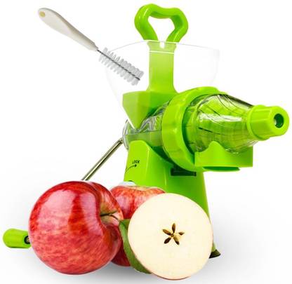 Wonder World Plastic ™ Manual Hand Apple Juicer With Long Handle and Suction Base Easy Wash Hand Juicer