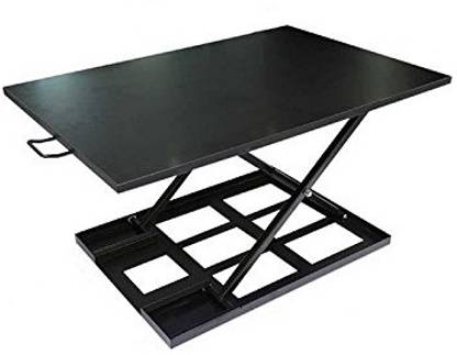 rife Instant Gas Spring Sit Stand Converter Desk, (for 1 Monitor or Laptop) Convert any Desk to a Sit / Stand up Desk (Black) Desk Mount Monitor Arm