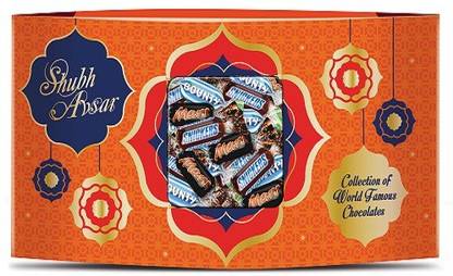 SNICKERS Mars Bounty Chocolates Mixed Miniatures Gift Pack Bars