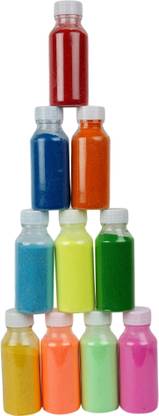 KANCHAN Pack of 10 Rangoli Powder