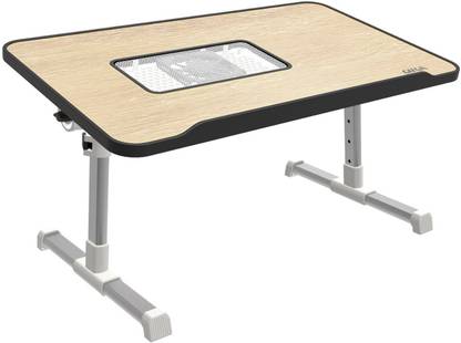 Gizga Ergonomic Height & Angle Adjustable Foldable Multi-Function Portable Laptop Table 1 Fan Ergonomic Cooling Pad with Adjustable Height