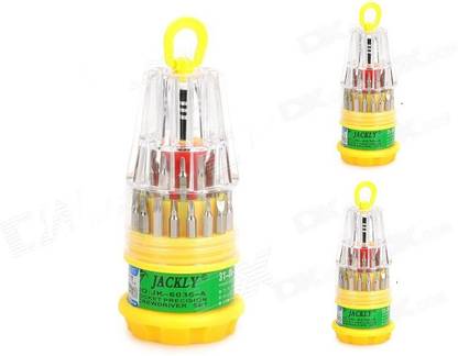 JACKLY JK 6036-A Ratchet Screwdriver Set