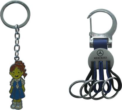 Siltason Shakti Combo Car Keyring & Kids Keyring.A.P-134 Locking Key Chain