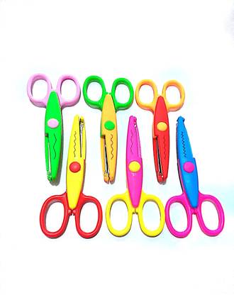 SelectionWorld Zig Zag Fancy Designer Paper Scissors