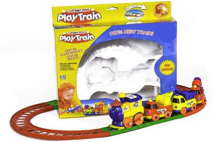 Muren Cartoon Series Play Trains with Special Magnetism Connect Function