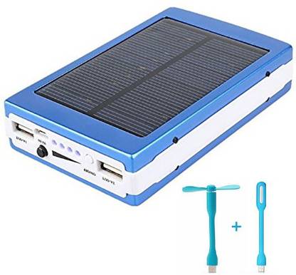 Promptout Power Bank Accessory Combo for Best Lightning Portable Solar Power Bank For Iphone, Samsung, Sony & All Smart Handheld Devices
