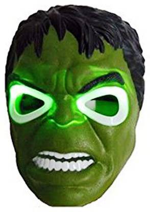 TOYSHINE Super Hero Face Mask With LED Liight