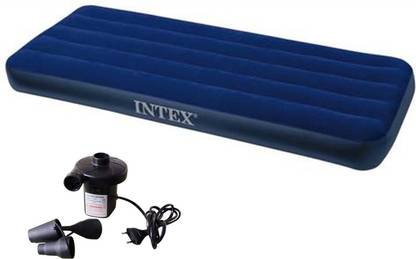 INTEX Original Premium Air bed PVC (Polyvinyl Chloride) 2 Seater Inflatable Sofa