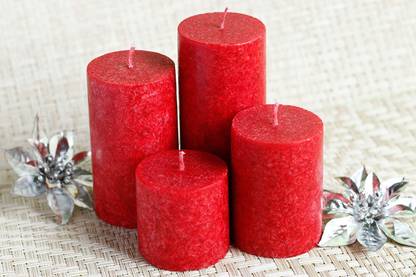 Sayee Home Decor Pillar Candle Candle