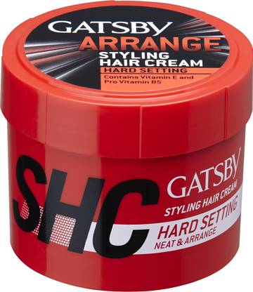 GATSBY Styling Hair Cream Hard Setting - Neat and Arrange Hair Cream