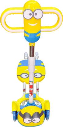 Generic MINIONS 4 Wheel Flip Flop Scooter