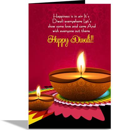 alwaysgift Happy Diwali Greeting Card Greeting Card