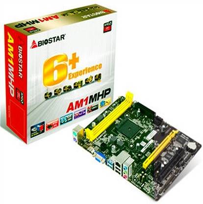 Biostar AM1MHP AM1Socket Micro-ATX AMD 990X Chipset DDR3 Motherboard for Laptop, Desktop