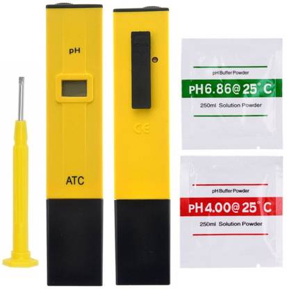 BALRAMA PH Meter Water Tester LCD Display with Care Box Baby Thermometer