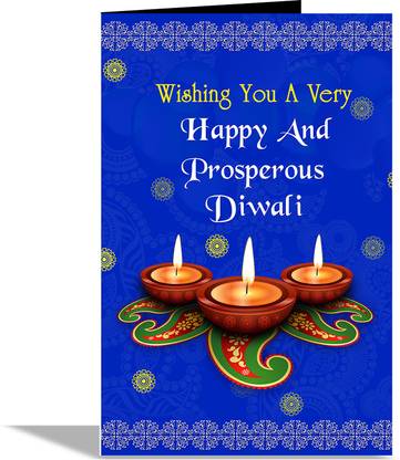 alwaysgift Wishing You A Very Happy And Prosperous Diwali Greeting Card Greeting Card