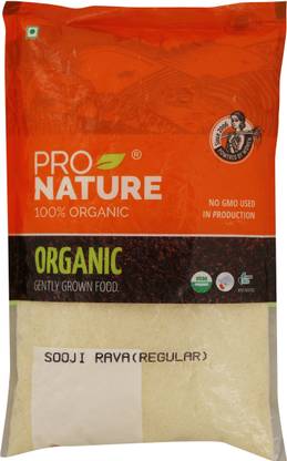 Pro Nature Organic Sooji Rava (Regular)