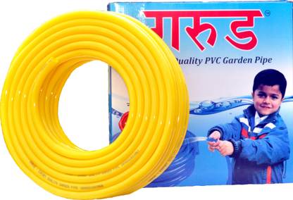 Garud GARUD Flexible CrackProof GARDEN HOSE WATER PIPE 30 METERS (100 ft) for Home, Bike/ Car Wash & Gardening Hose Pipe